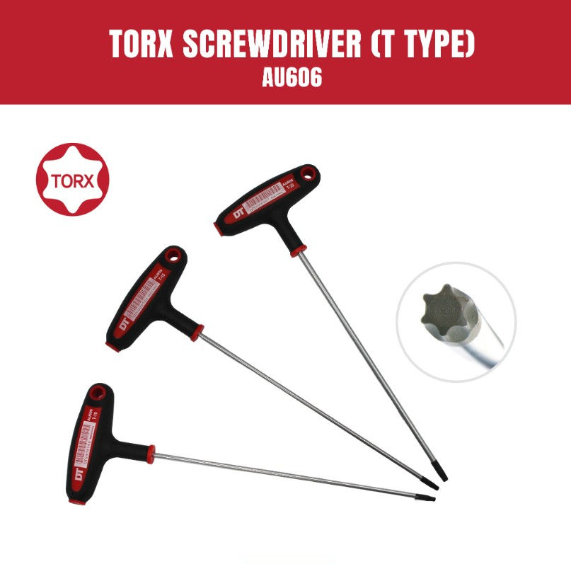Torx Screwdriver (T Type) AU606