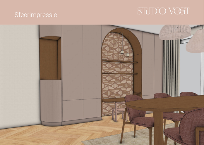 Interieurontwerp, maatwerk, keuken ontwerp, kleurrijk interieur, maatwerkmeubel
