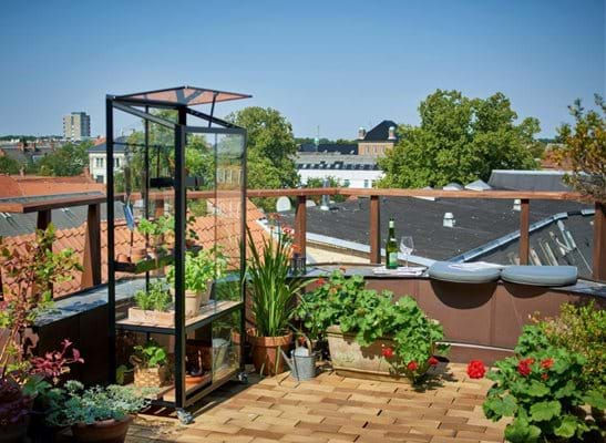 Thumbnail: City Greenhouse black w/ 4 mm toughened glass