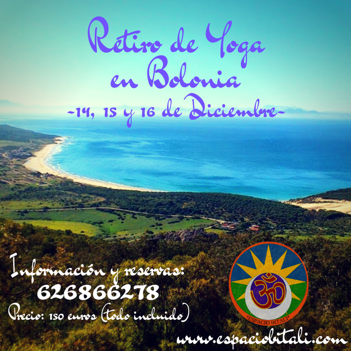 Retiro de Yoga, Meditación y Senderismo | 14,15 y 16 de Diciembre | Espacio Bitali