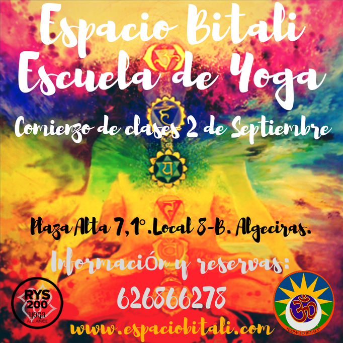 CLASES DE YOGA (Comienzo del nuevo curso 2019/20) | ESPACIO BITALI