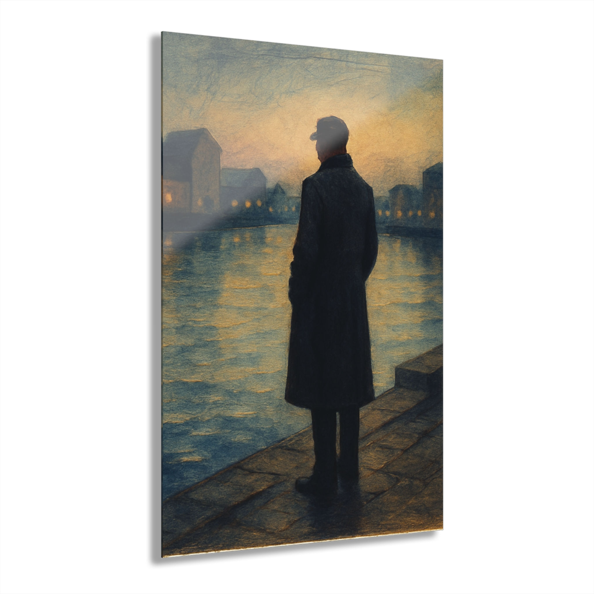 View over Water (French Cleat Hanging) 