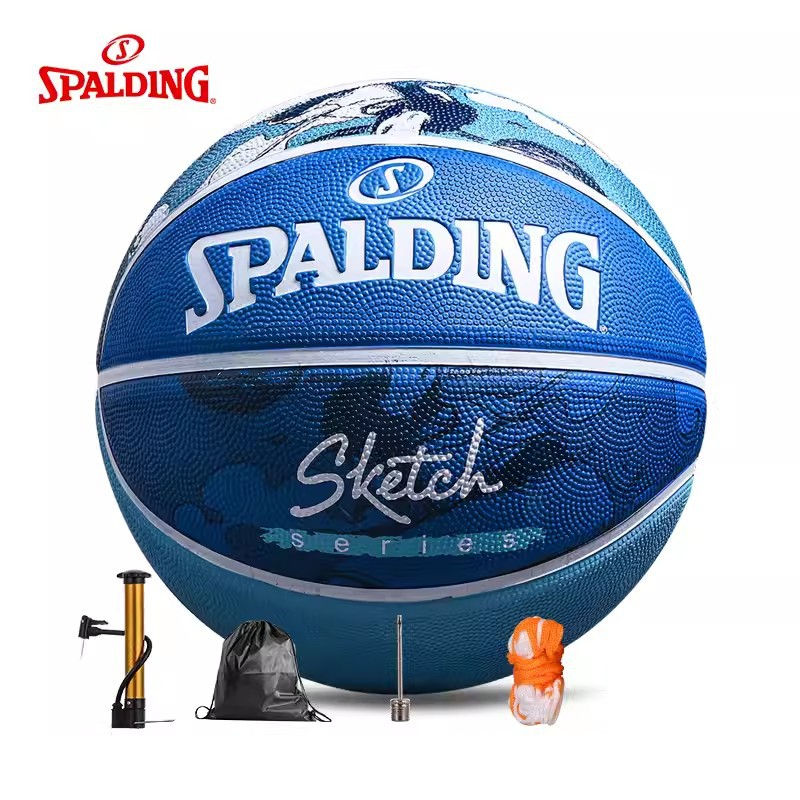 Thumbnail: Spalding Official Authentic No. 7 Sketch Outdoor Wild Ball Competition Ball