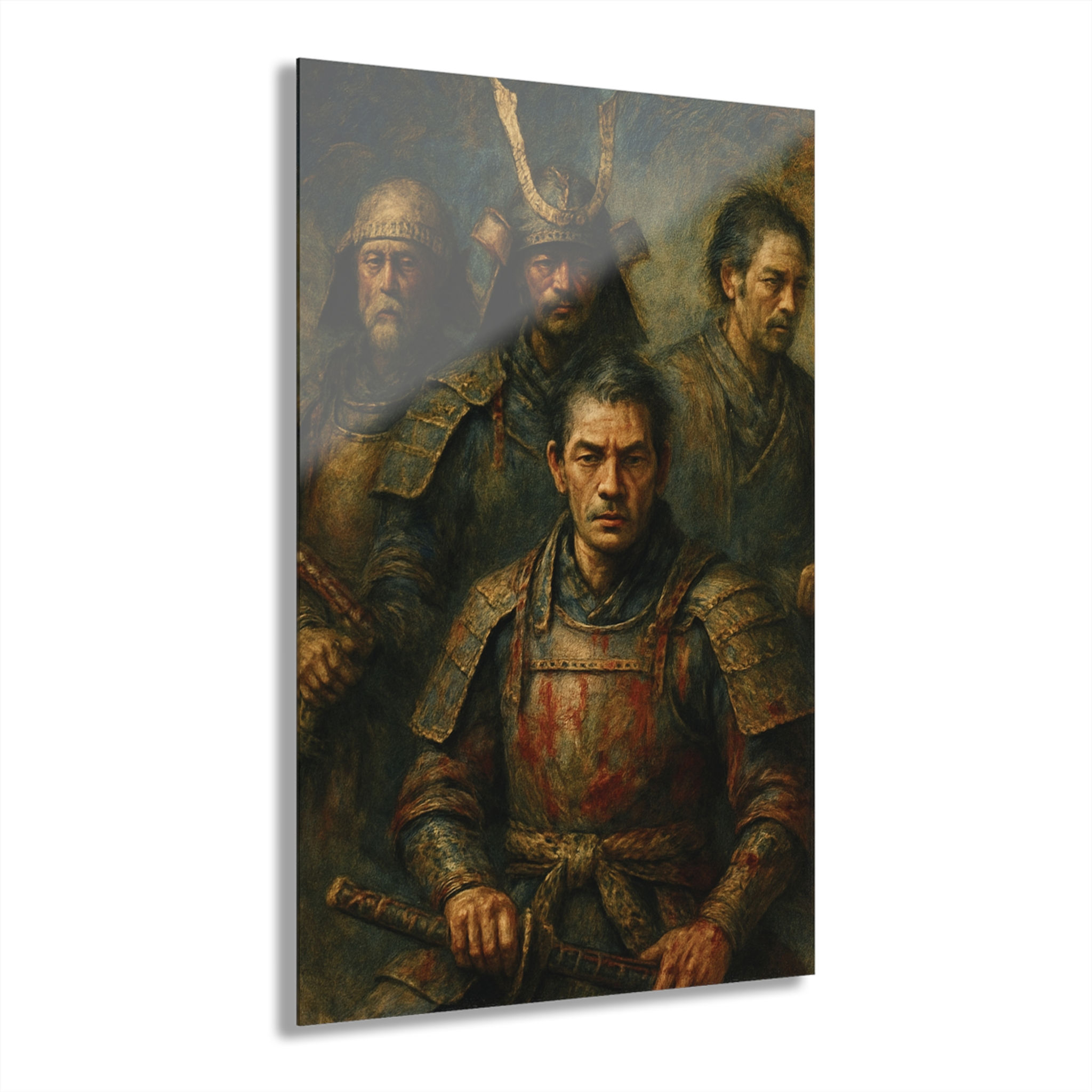 Original Art Band of Samurai (French Cleat Hanging) 