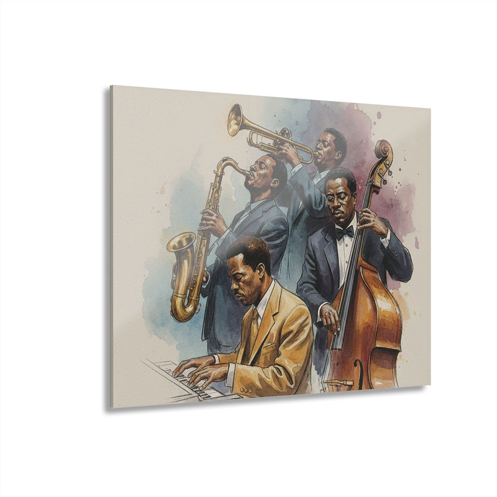Thumbnail: The Sound of Jazz (French Cleat Hanging) 