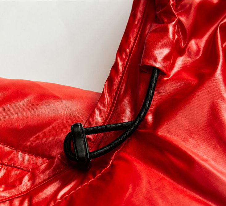 Thumbnail: Unisex Glossed Hooded Coat