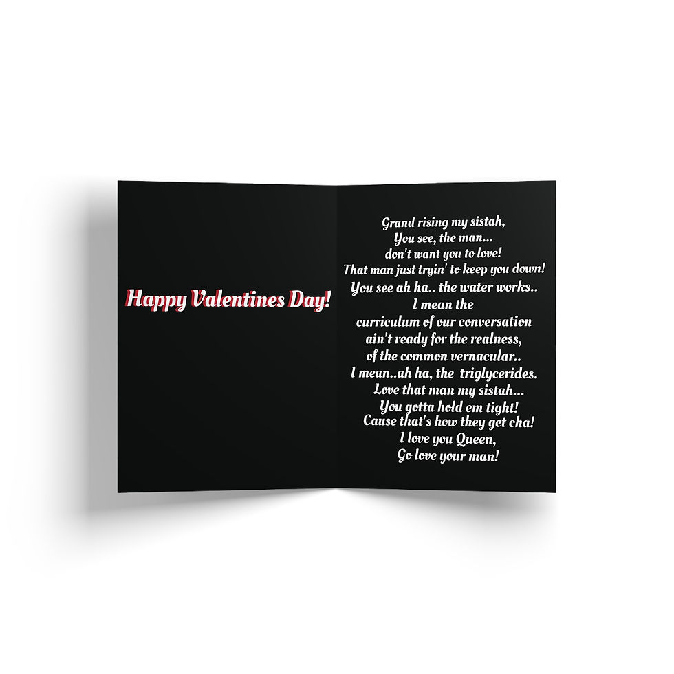 Thumbnail: Humorous Hotep Valentines Day Greeting Cards