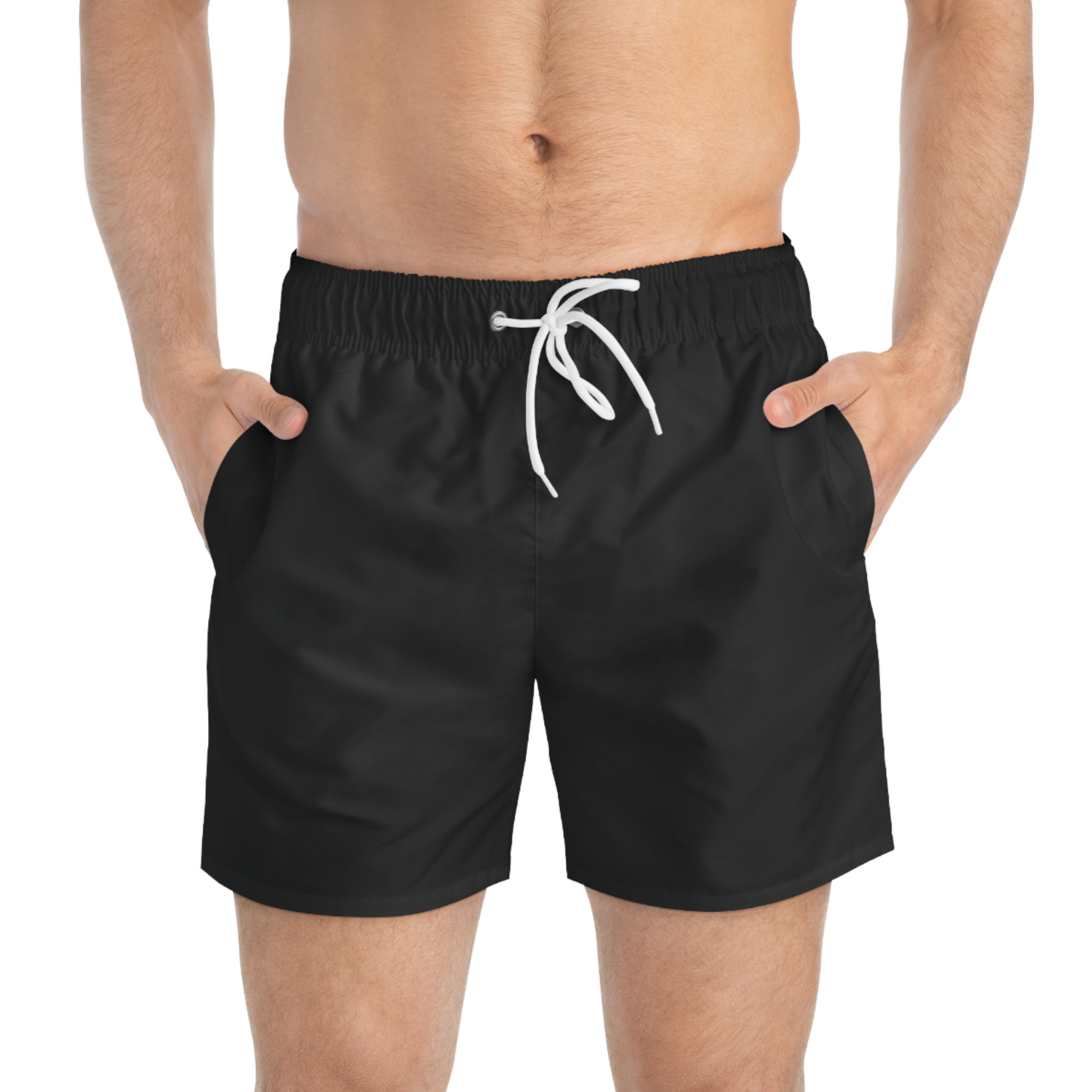 Black Swim Trunks 