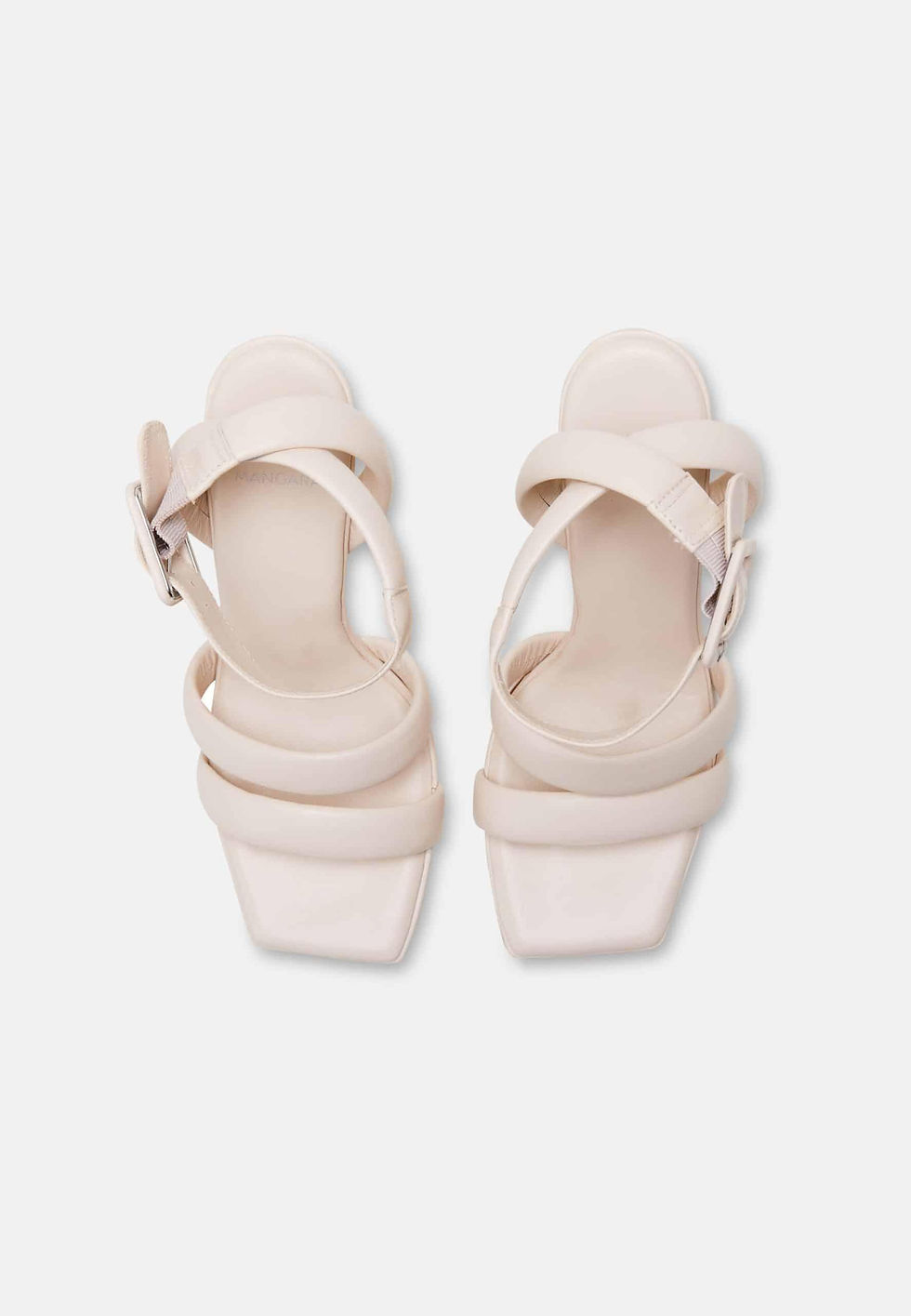 Thumbnail: Green Calf Leather Sandals Uvaia – Women’s 8 Cm Sculpted Heel With Ankle Strap