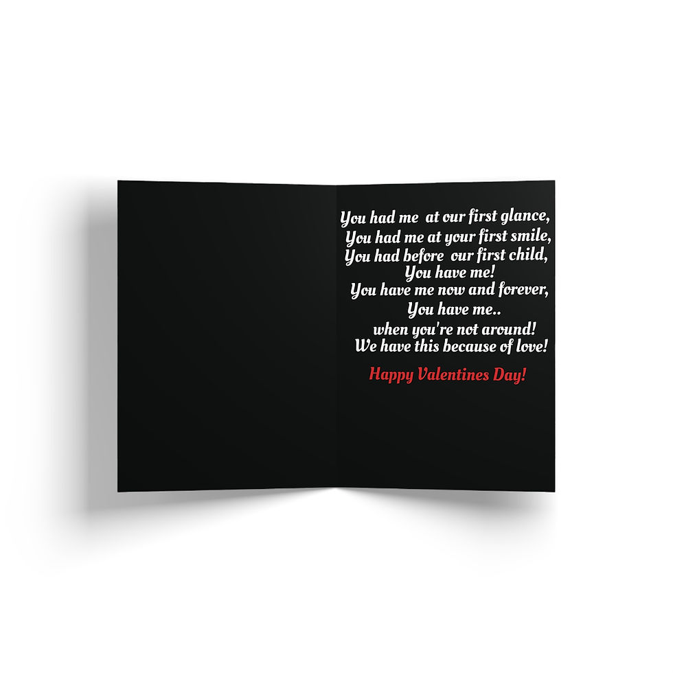 Thumbnail: You got me! Valentine Greeting Cards