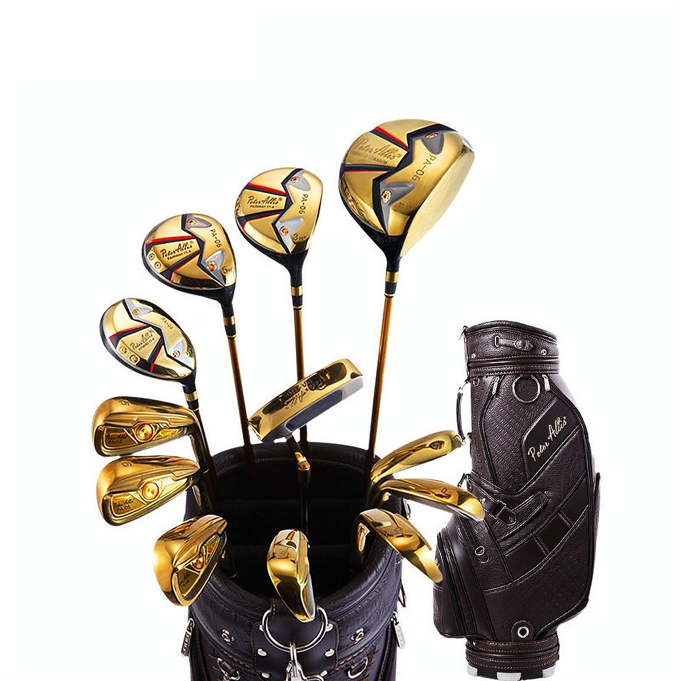 Thumbnail: Peter Allis Golf Men's And Women's Set Full Set Of Beginner's Training Clubs