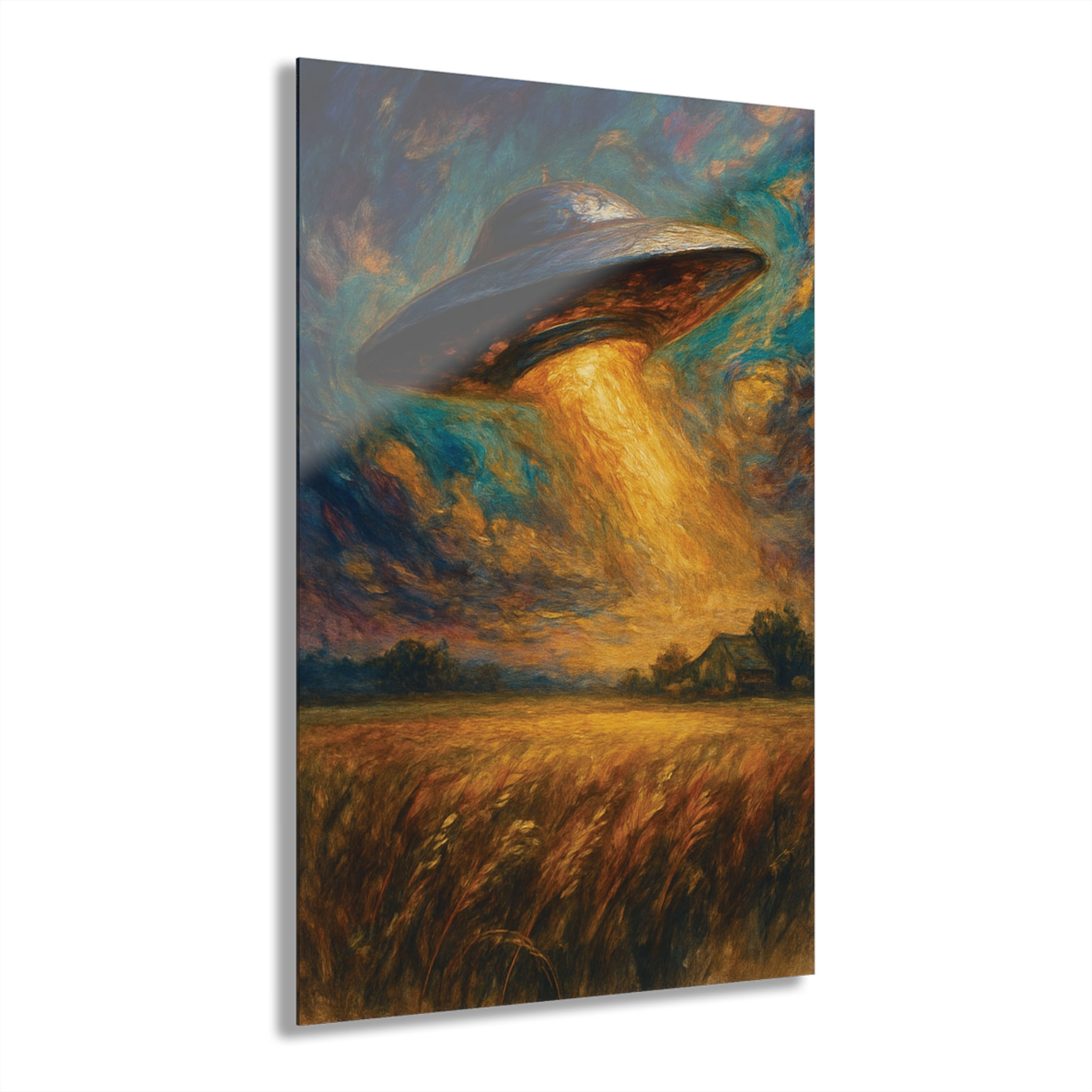 Extraterrestrial Touchdown (French Cleat Hanging) 