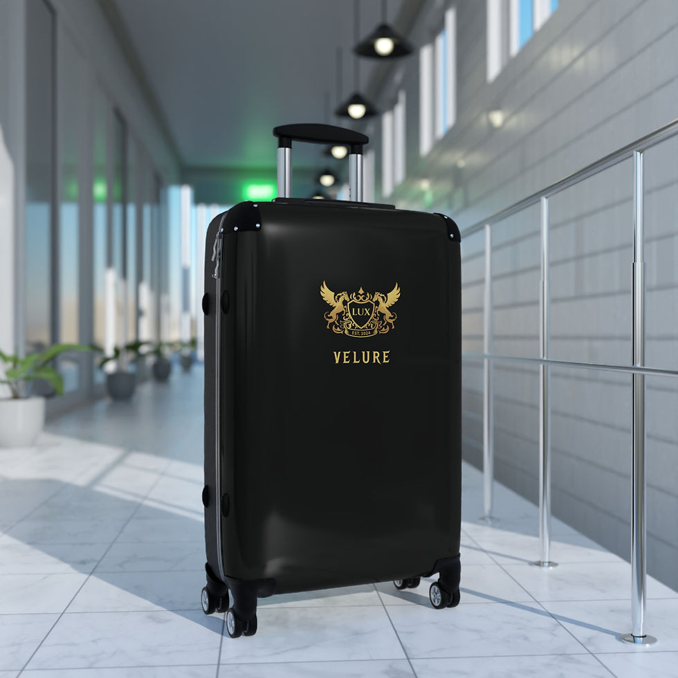 Thumbnail: Velure Black Carry-On Suitcase