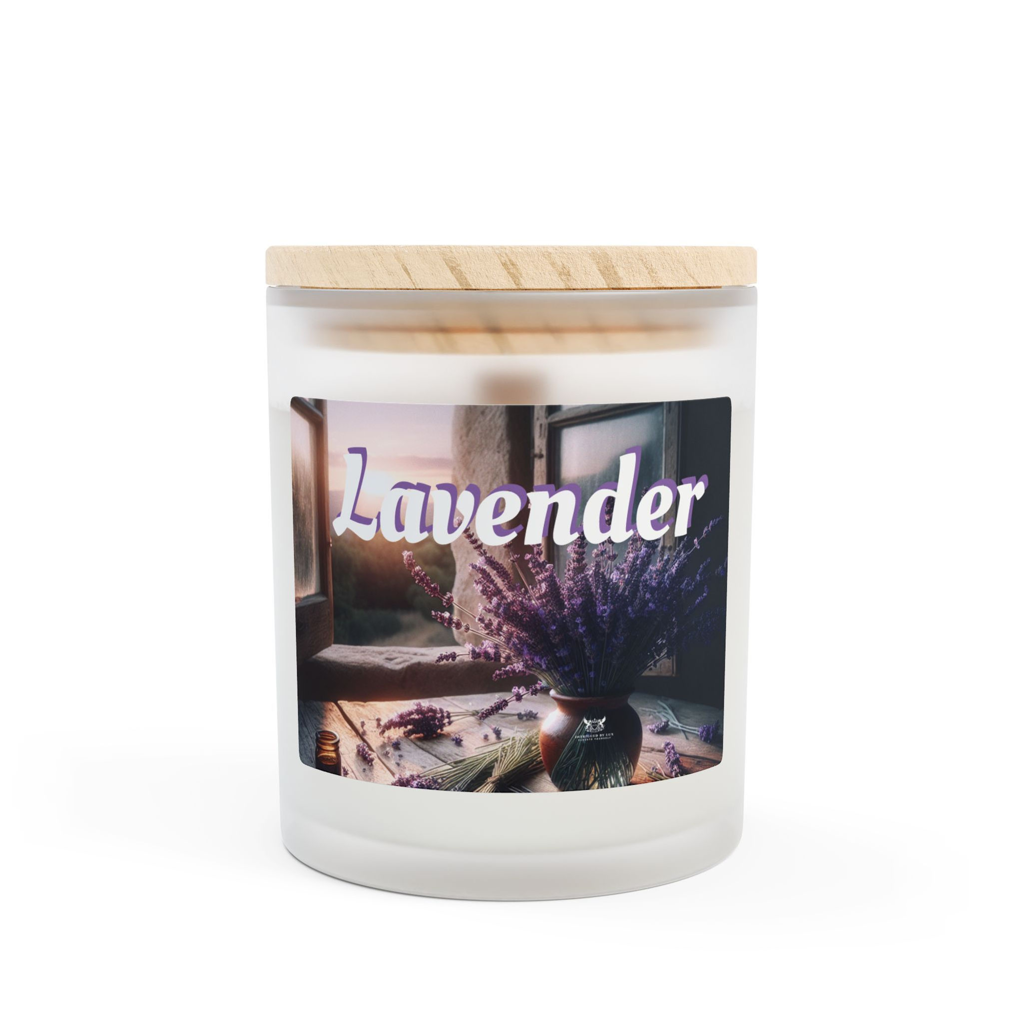 Various Scented & Unscented Frosted Glass Candle, 11oz