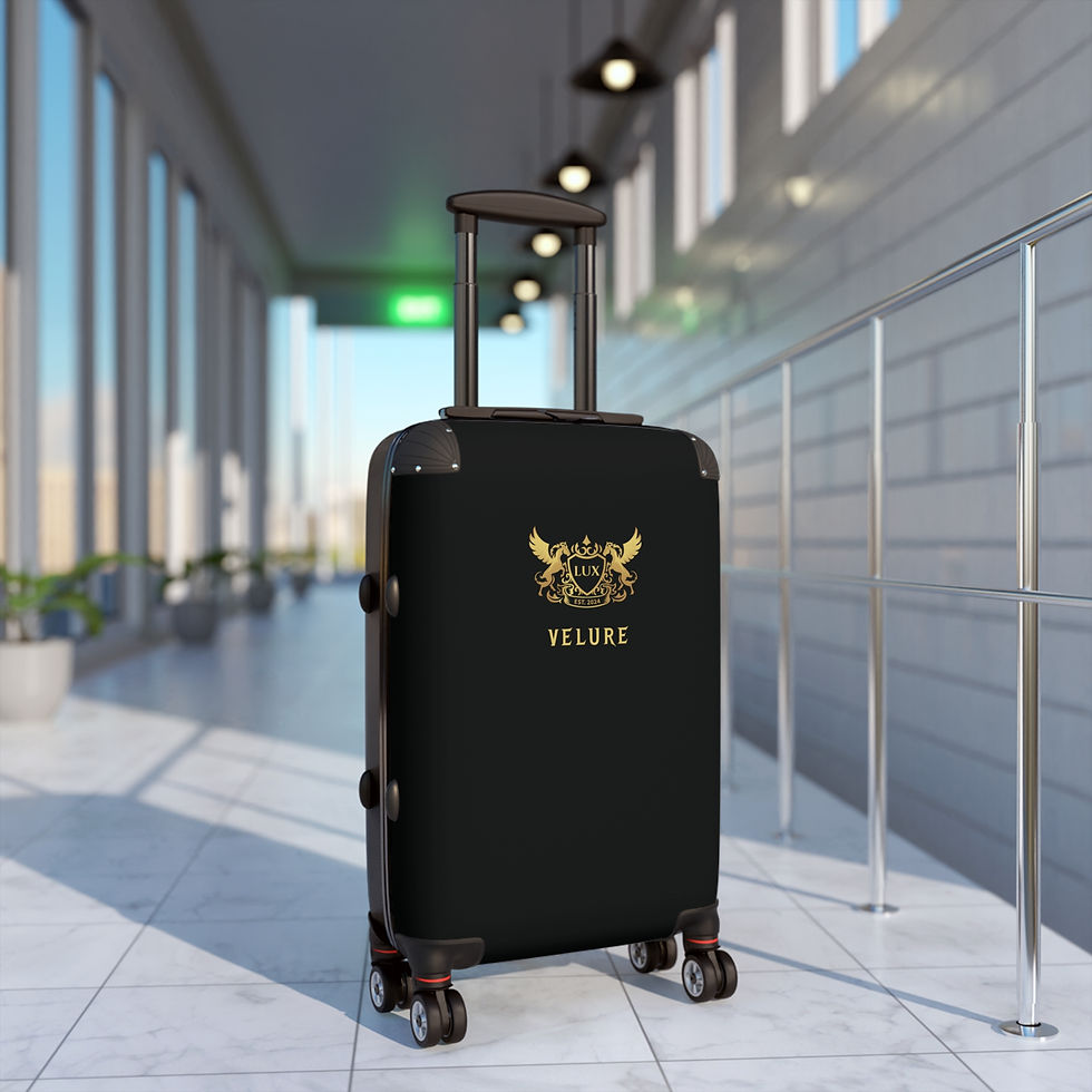Thumbnail: Velure Black Carry-On Suitcase