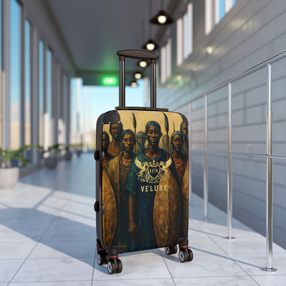 Thumbnail: Velure African Tribe Carry-On Suitcase