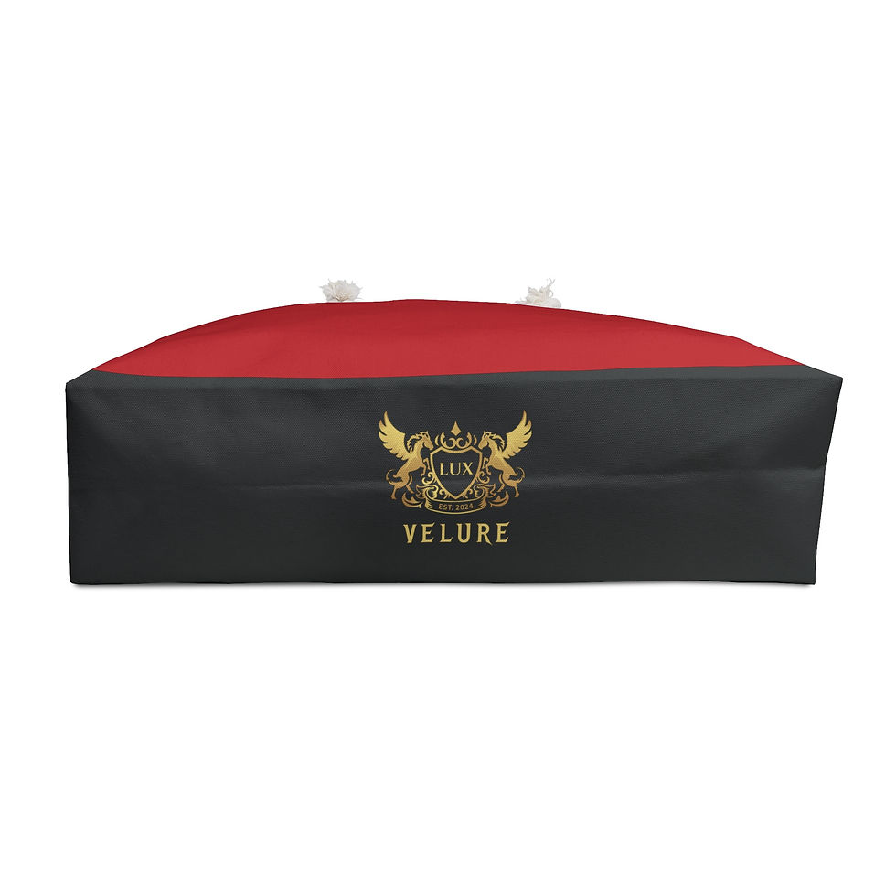 Thumbnail:  Velure Red Weekender Bag - Stylish Travel Tote 