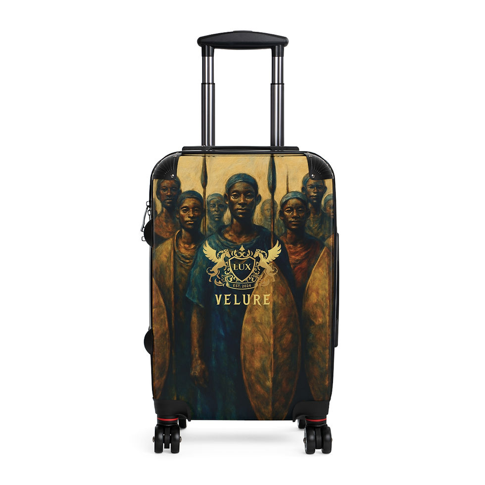 Thumbnail: Velure African Tribe Carry-On Suitcase
