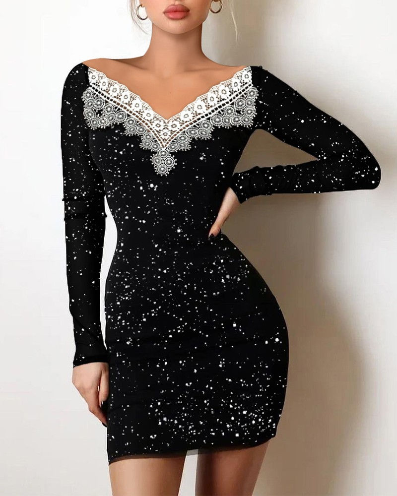 Thumbnail: Slim Shoulder Formal Dress.