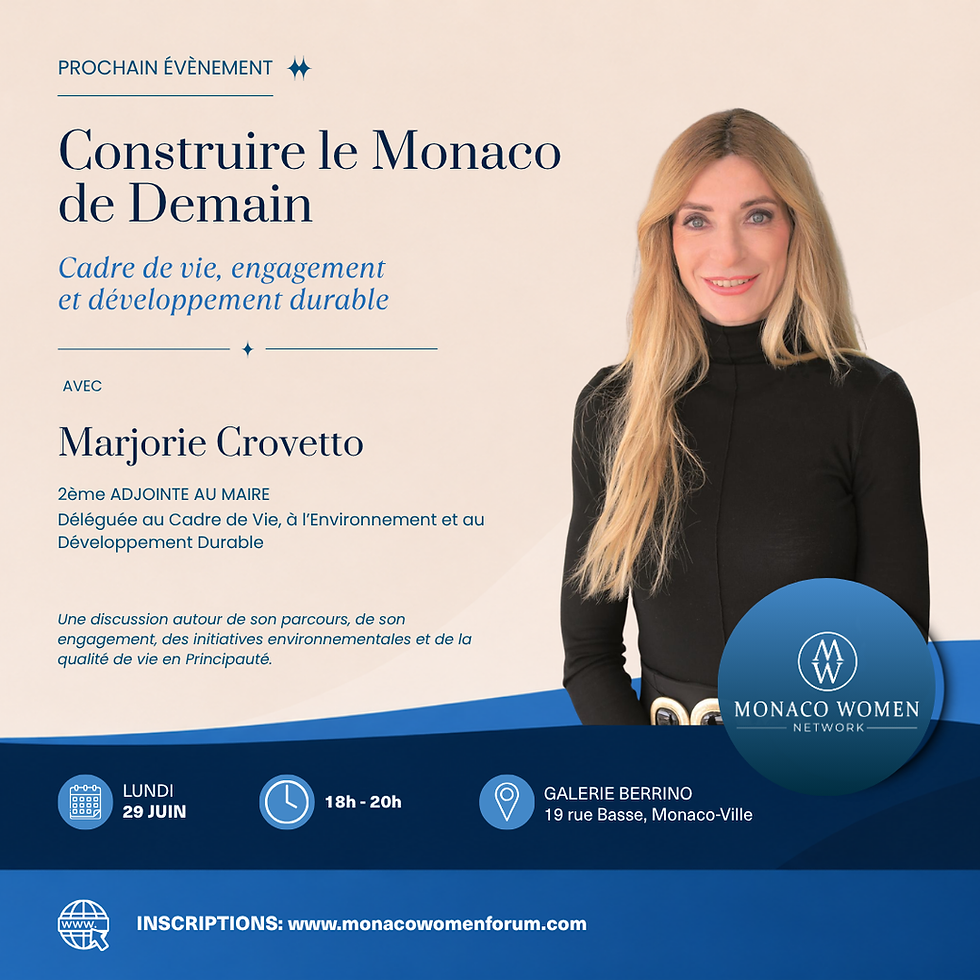 Construire le Monaco de Demain: une Rencontre avec Marjorie Crovetto