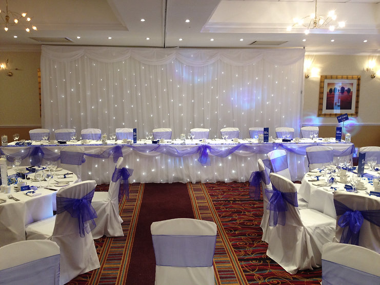 Wedding backdrop for hire at a wedding in Berkshire