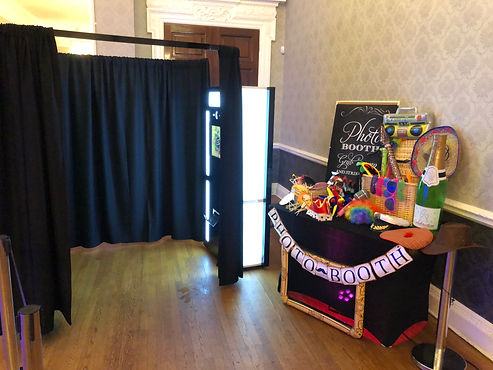 Photo Booth for Hire with Fun props