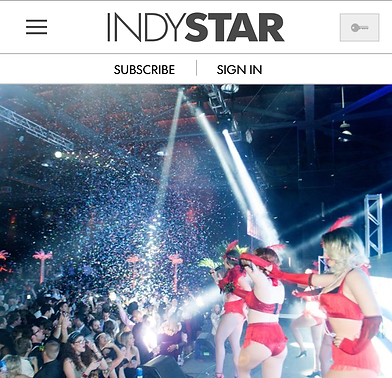 Stephanie Mwangi performs as a headlining dancer