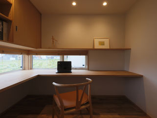 ヌック、書斎、ランドリールーム