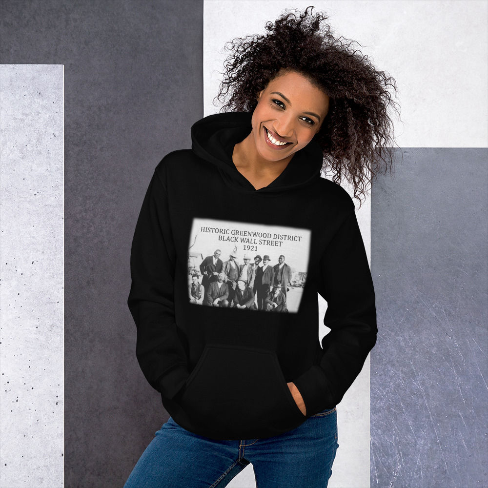 Black Wall Street Founders Hoodie | Greenwood District Legacy Sweatshirt