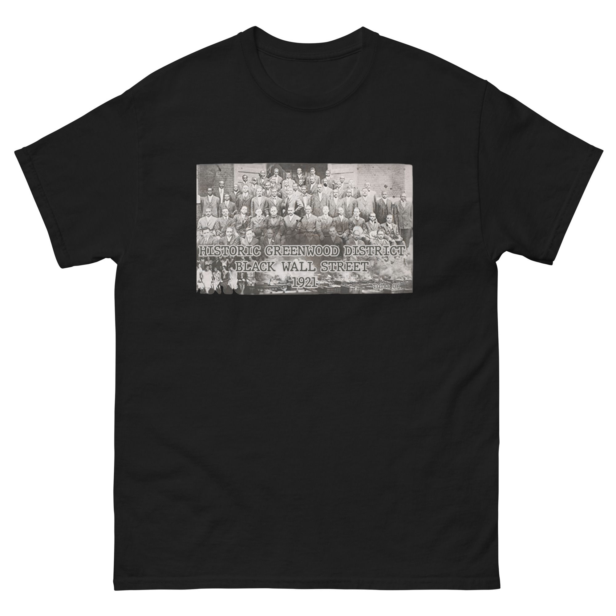 Black Wall Street Visionaries Tee: Honoring the Minds That Built Greenwood