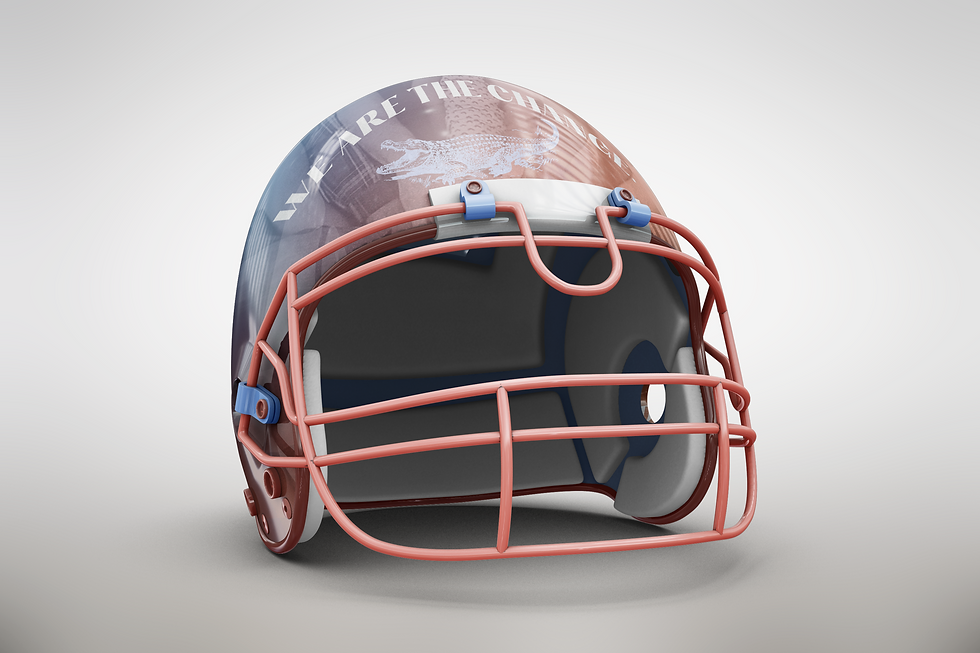 Football Helmet Mockup