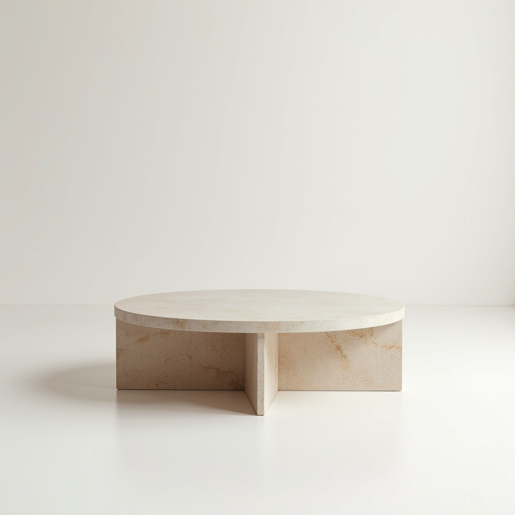 Travertine Coffee Table