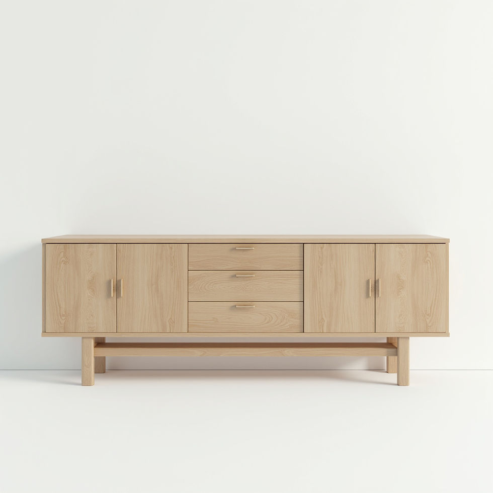 Minimalist Oak Sideboard