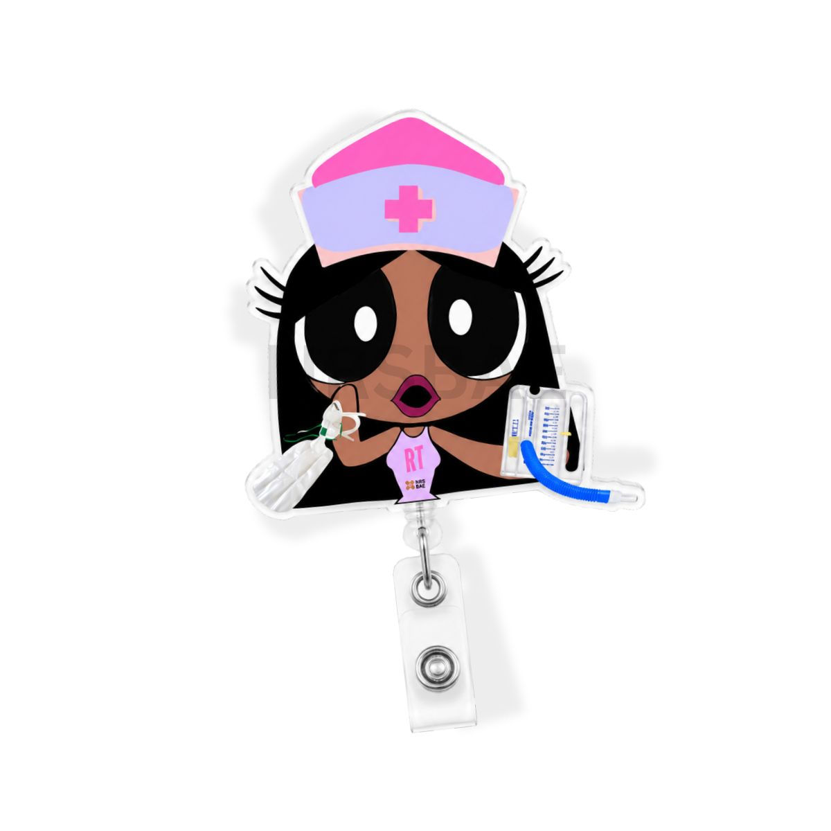 POWERPUFF GIRL Badge Reel- Miss RT