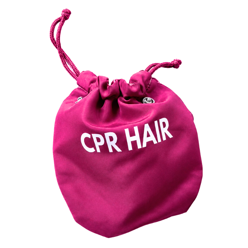Pink "CPR Hair" Bun Cap by NRS BAE
