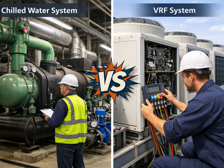 Chilled Water vs. VRF: Which HVAC System Fits Modern Buildings?