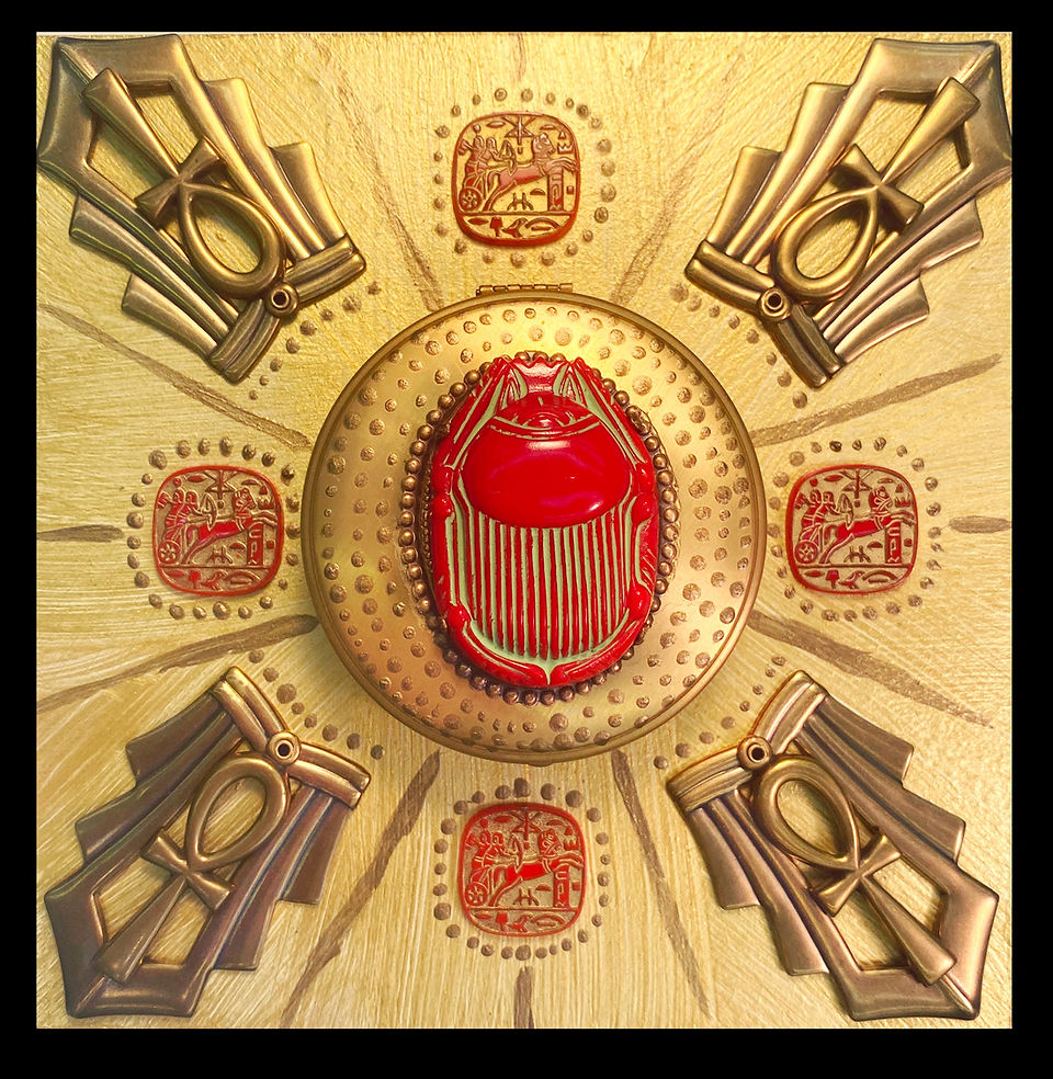 40 - RED SCARAB