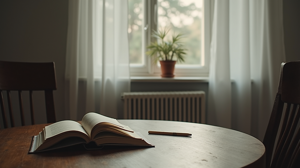 Eye-level view of a modern kitchen with granite countertops