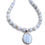Thumbnail: Blue Lace Silver Necklace