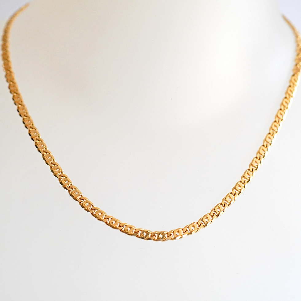 GF Flat Link Chain x 3