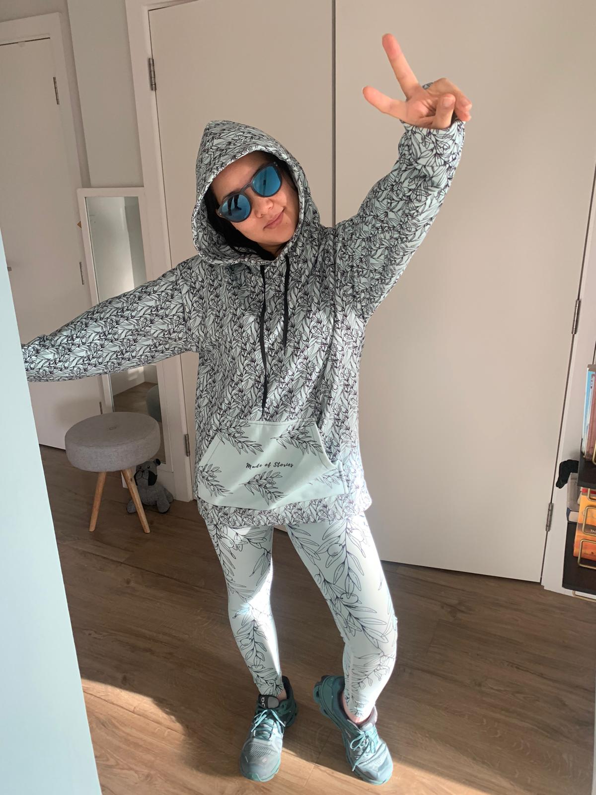 Getting ready for a jog