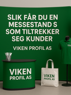 Slik får du en messestand som tiltrekker seg kunder