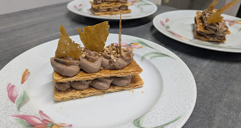 Dessert proposé lors d’un Instant Partagé