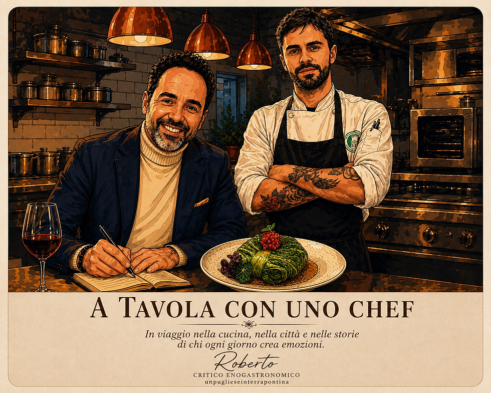 A tavola con lo chef| Prima puntata Fabrizio Murtinu racconta il primo gesto della cucina.