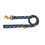Thumbnail: Blue paws and bones matching dog leash