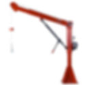 Thern Stationary Davit Crane Captain Series 2000 LBS