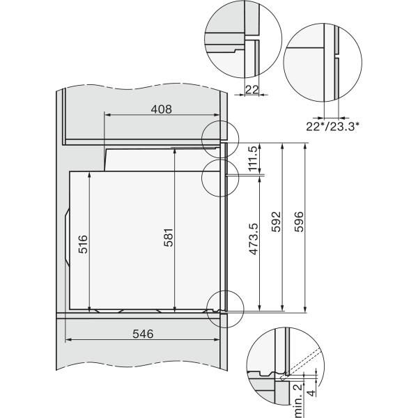 Miniature : MIELE Four pyrolyse H7161BP
