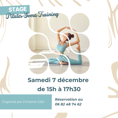 Atelier Pilates Soma Training - Samedi 7 décembre
