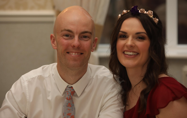 Sam Heede, with his wife Jess Heede who met at the club. Both play an active part volunteering around the club with Sam being Club Secretary and Jess being Kit Secretary