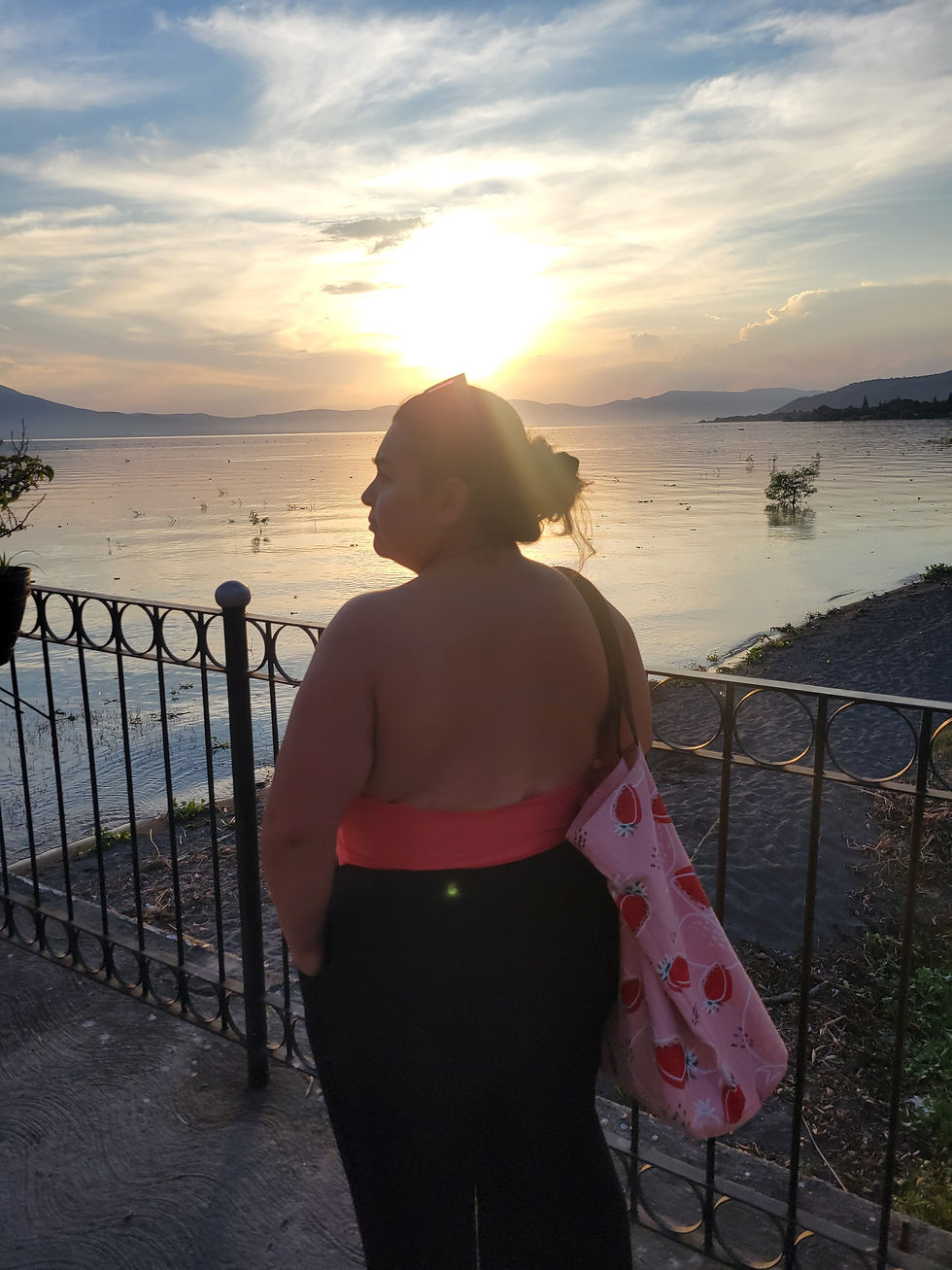 Sunsets in Lake Chapala are beautiful aren't they!